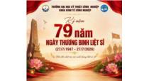 TRI ÂN NHỮNG CỐNG HIẾN - GÌN GIỮ ĐẠO LÝ “UỐNG NƯỚC NHỚ NGUỒN” NHÂN KỶ NIỆM 79 NĂM NGÀY THƯƠNG BINH LIỆT SÍ